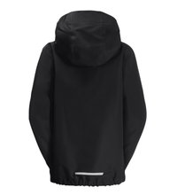 Jack Wolfskin Regenjacke Flaze Texapore (winddicht, wasserdicht und leicht) schwarz Kinder